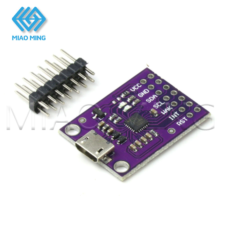 Mô-đun chuyển đổi USB sang SMBus I2C 1 mảnh Tương thích với CP2112 MIAO MING