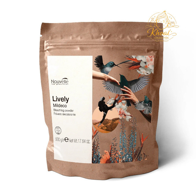 Bột tẩy Lively không Ammonia Free Bleaching Powder Nouvelle 500ml <TX>