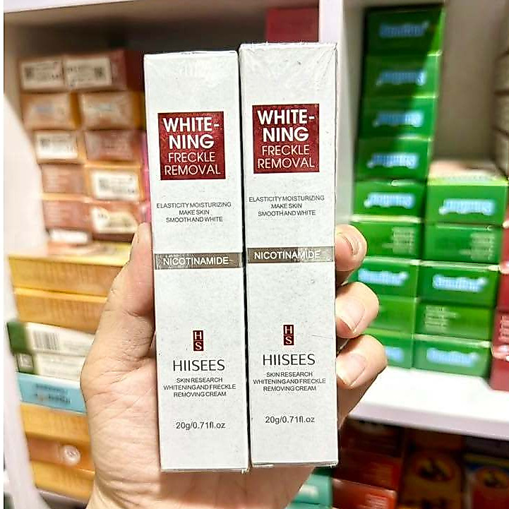 Kem Nám Tàn Nhang HIISEES Chính Hãng 20g – Dưỡng Trắng, Giảm Thâm, Mờ Nám Hiệu Quả