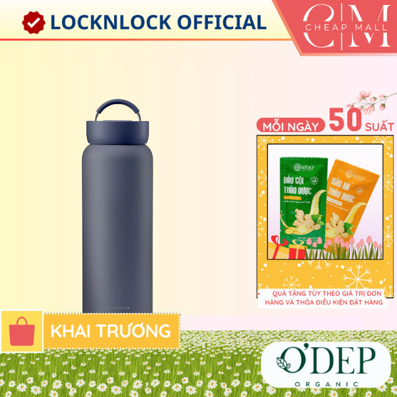 Bình giữ nhiệt LocknLock 900ml cao cấp Jumbo Tumbler Chính hãng LHC4300 - CHEAP CHL