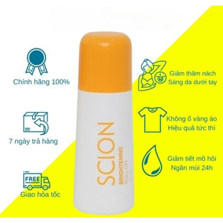  Lăn Nách Scion Nuskin Khử Mùi Dưỡng Trắng Ngăn Mồ Hôi Brightening Roll On 75ml 