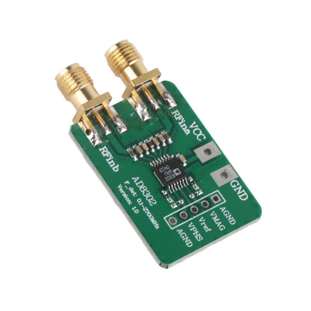 Owuhddnh-ph AD8302 Mô-đun dò pha RF 0-2.7GHz Đo tổn thất lợi nhuận với Amp nhật ký điều chế kép cho 