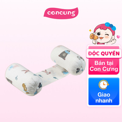 Gối chặn sơ sinh Animo B2203_HV010 - Trắng