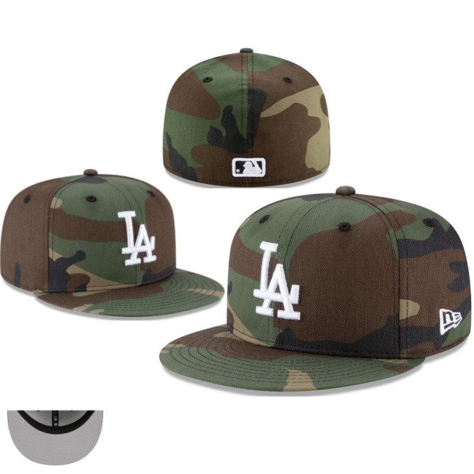 Mới vềstock -LOSANGELES DODGERS 59FIFTY mũ thêu cho nam và nữ, phụ kiện đầy đủ