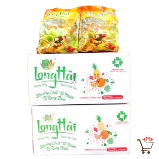  Thùng 12 Túi Thạch Rau Câu Trái Cây Long Hải x 416gr 