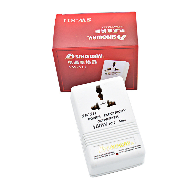 Sanping Tiêu Chuẩn Úc Tiêu Chuẩn Úc SW-S11 220V Đến 110V 150W Biến Áp Thiết Bị hoán Đổi Điện Áp Hai 