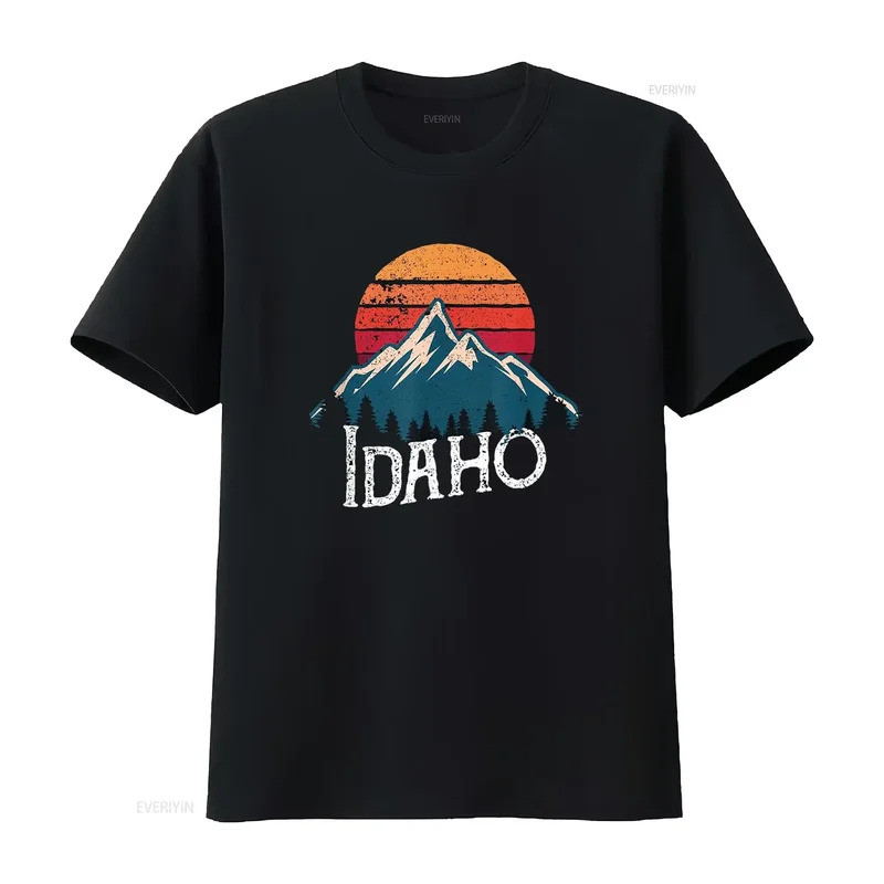 Áo cổ điển retro phong cách Idaho, chất liệu thoáng khí, phù hợp mặc hàng ngày