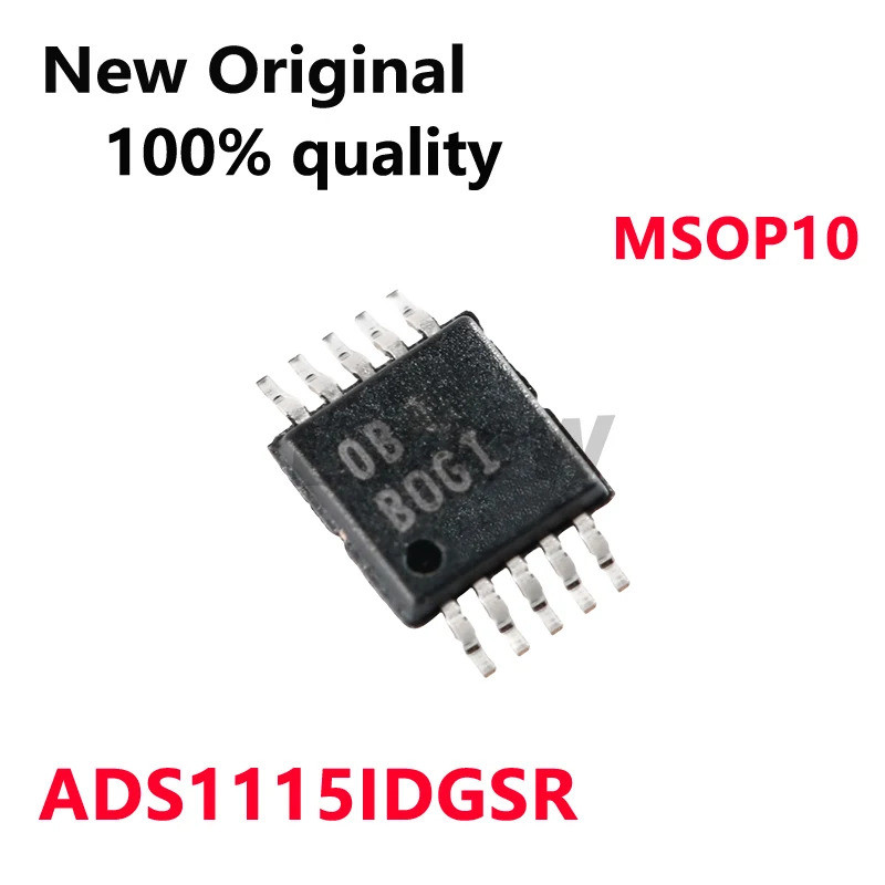 5-10 / CÁI ADS1115IDGSR ADS1115IDGS ADS1115 BOGI B0GI MSOP10 chip ADC 16-bit Còn hàng