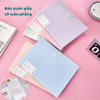 Bìa đựng tài liệu A4 30-60, bìa đựng nhiều ngăn, làm bằng chất liệu PP cao cấp