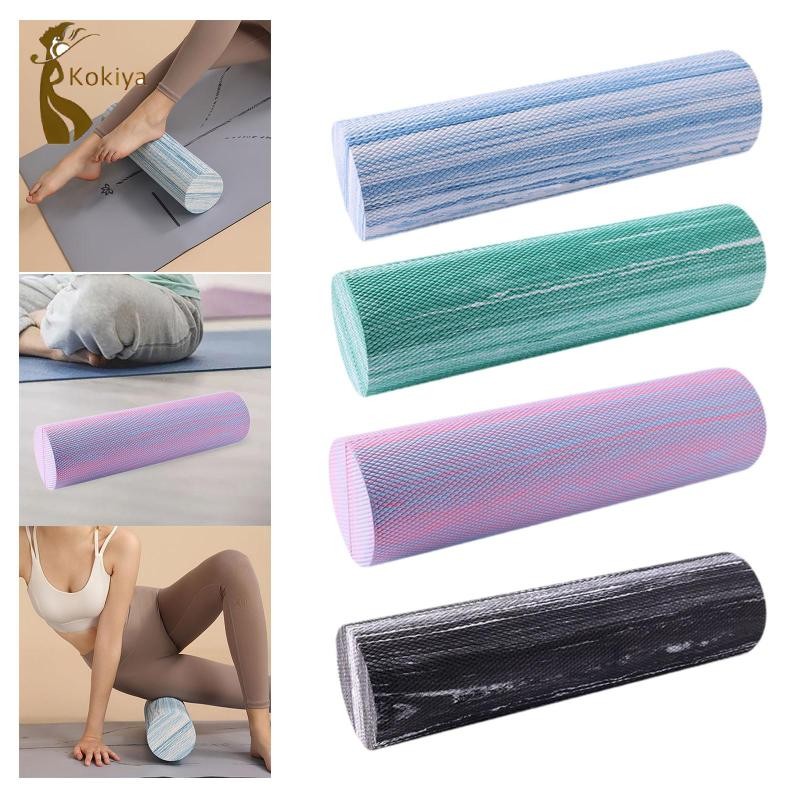 Tập thể dục Con lăn xốp Con lăn lưng tròn Thoải mái EVA Foam Roller Pilates Foam