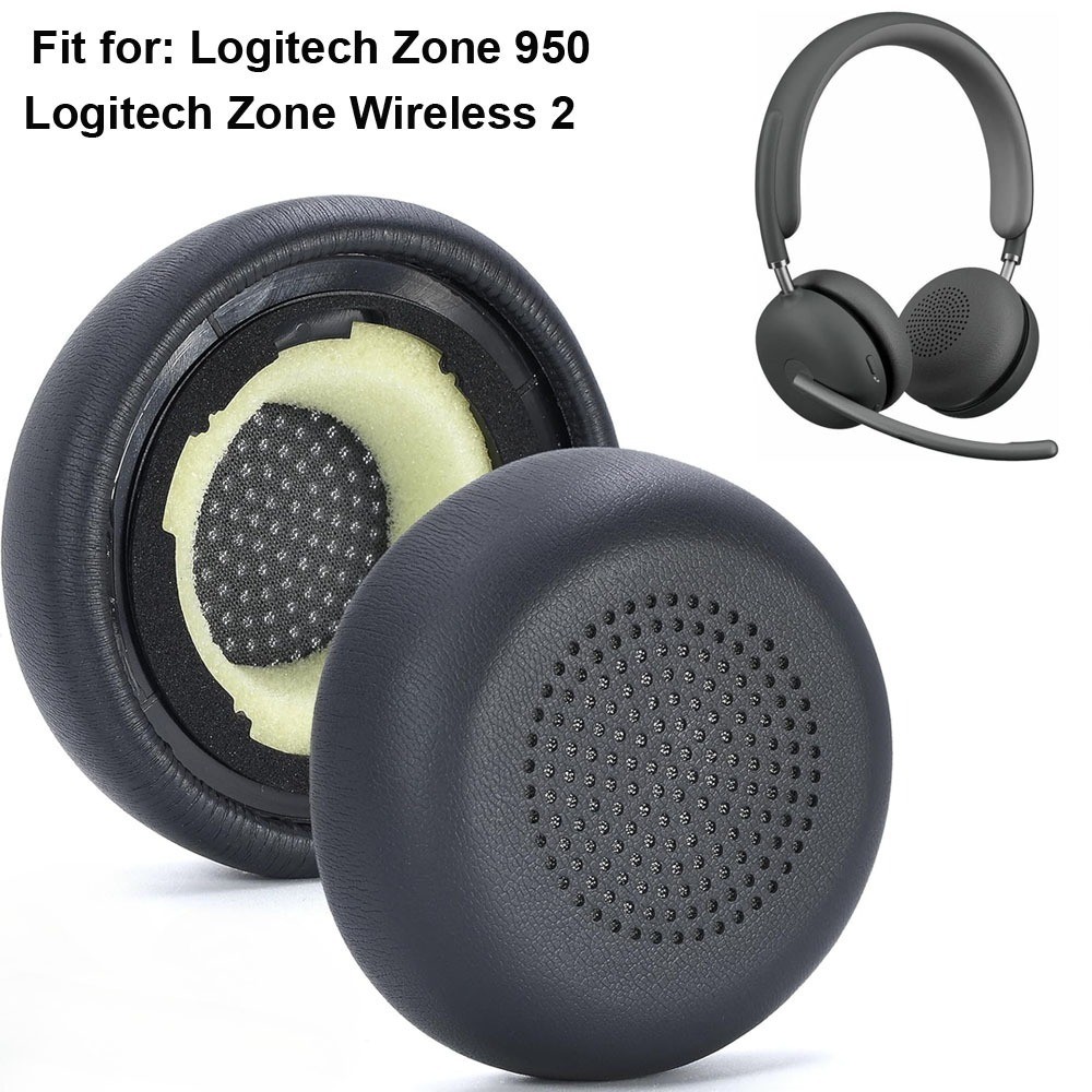 Thay thế miếng đệm tai cho tai nghe logitech Zone 950 / Zone Wireless 2 (Không phù hợp với Zone Wire