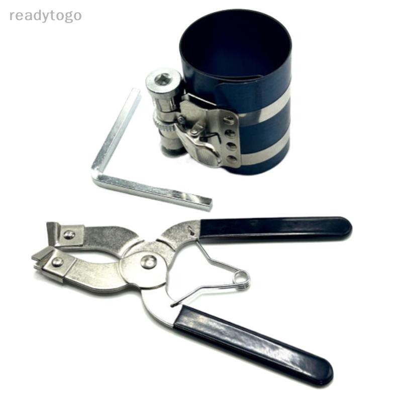 [RDY] 1 Bộ Dụng Cụ Lắp Đặt Vòng Piston Động Cơ Ô Tô Loại Bỏ Kích Thước Có Thể Điều Chỉnh Từ 53mm Đến