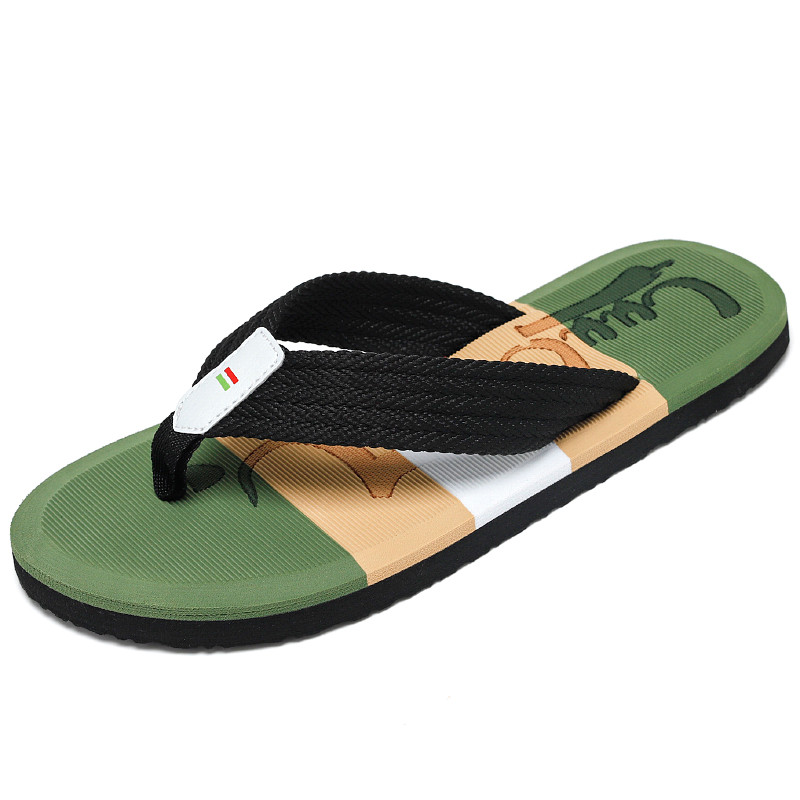 Channel Tiger Flip-Flops Nam Mùa Hè Chống Trơn Trượt Đi Biển Ngoài Trời Dép Flip-Flo