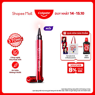 Bút trắng răng Colgate Optic White O2 2,5ML răng trắng 3 tông an toàn, không ê buốt