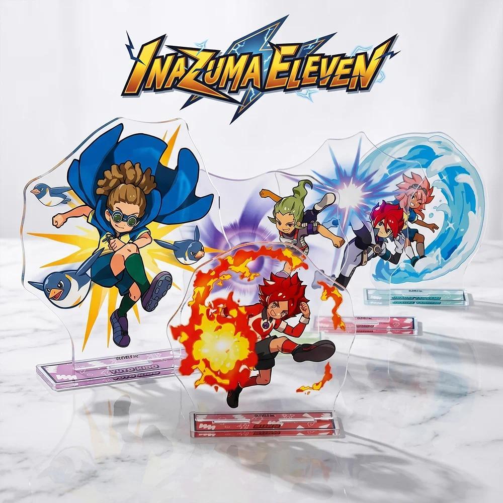 Inazuma Eleven Endou Mamoru Gouenji Shuuya  Anime Acrylic Stand keychain Figure Desktop Decor Collec