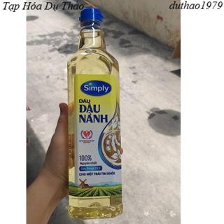 Dầu ăn Simply Đậu Nành 1 lít