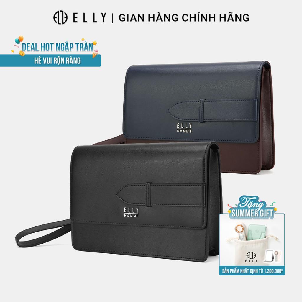 [ELLY] Túi Clutch nam da thật ELLY HOMME – ECM14