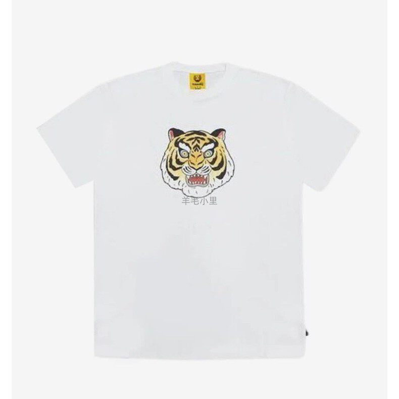 Nam Nữ Cùng Phong Cách Mùa Hè IAB Studio x KIA TIGERS Khớp Ngắn Tay Đầu Hổ Áo Thun
