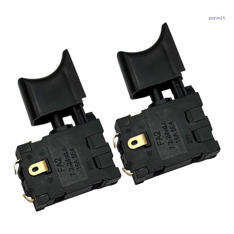 Công tắc máy thổi điện SUIT 16A 5E4 Xếp hạng dòng điện trực tiếp 7 2 đến 24 Volts Xây dựng bằng nhựa
