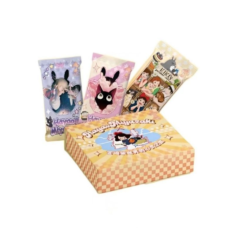 【Fast shipping】blind box ghibli ghibli postcard ghibli decor Mô hình tượng hộp mù