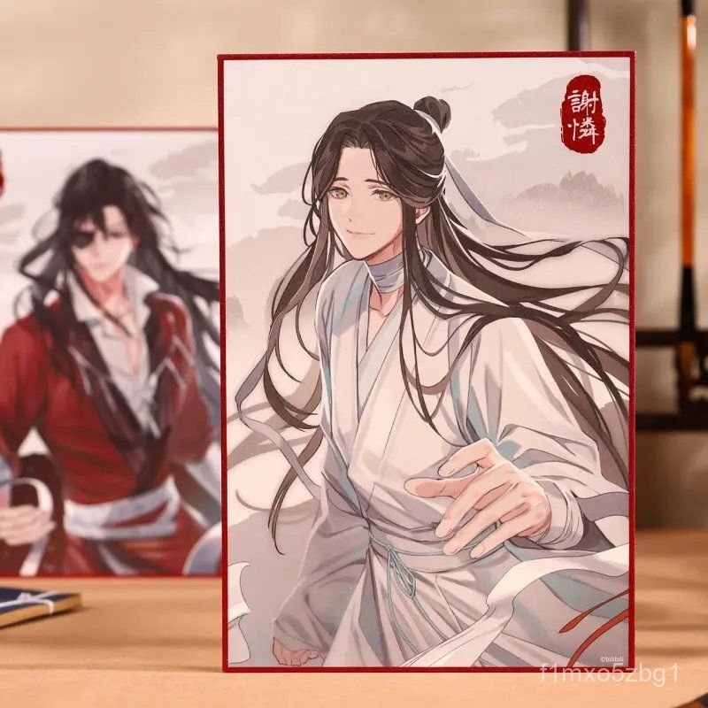Tranh giấy Shikishi Thiên Quan Tứ Phúc Tạ Liên dòng chỉ gian oanh nhiễu ảnh thẻ dày sưu tầm anime đa