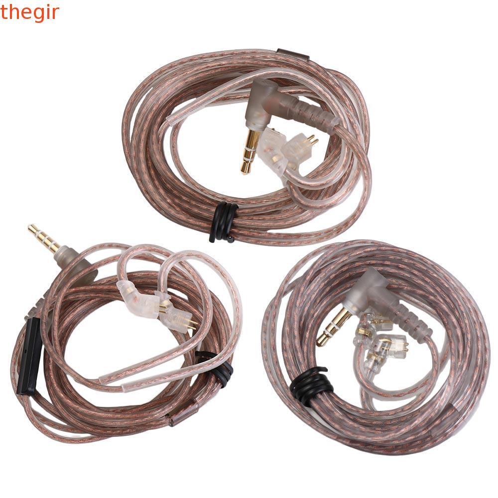 Dây tai nghe THEGIRL8B KZ Mạ bạc cho cáp xoắn KZ ZEX Nâng cấp độ bền cao Dây tai nghe ZS10 bằng đồng