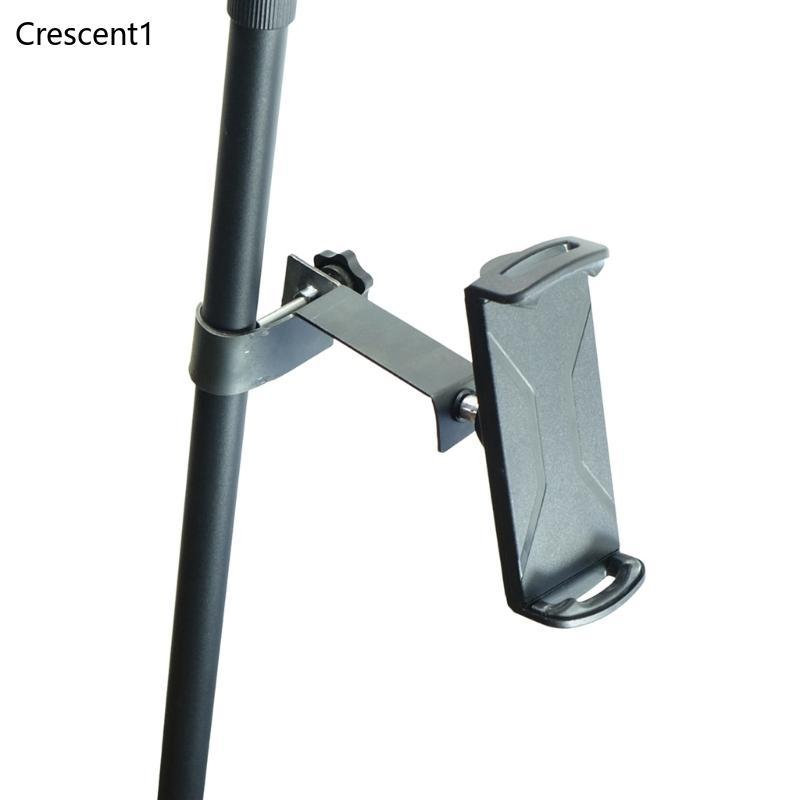 Tablet Holder for Mic Stand Phone Mount Holder for Microphone Stand Music Stand