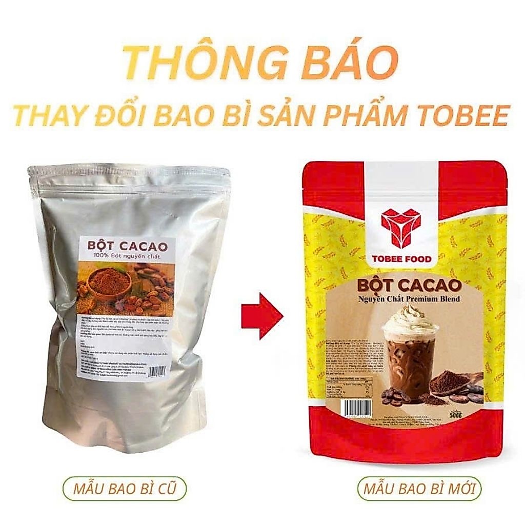 Bột Cacao 500g - Tobee Food