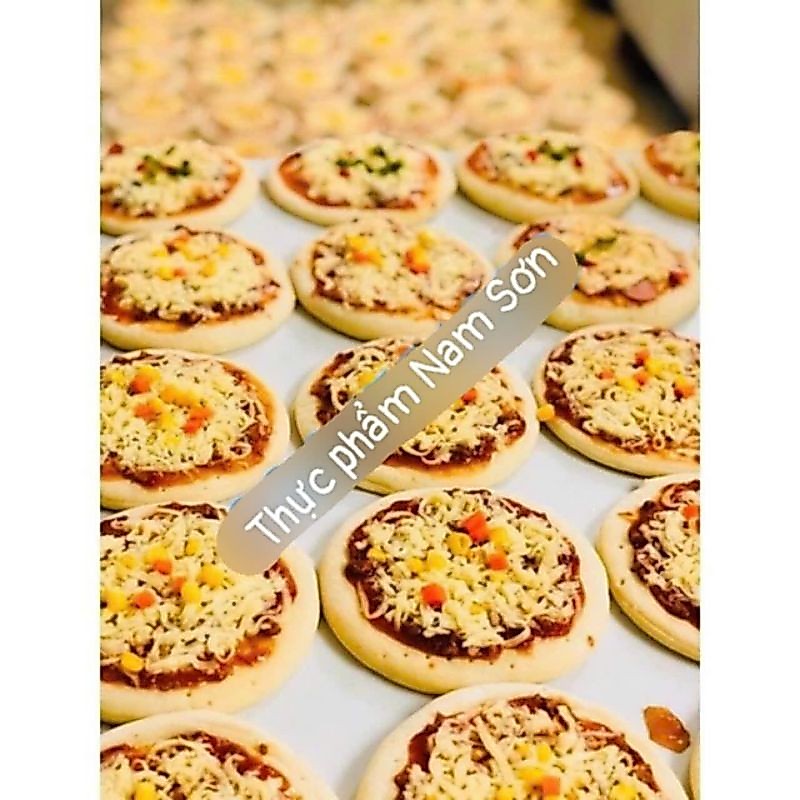 Combo 10 bánh pizza mini đủ vị