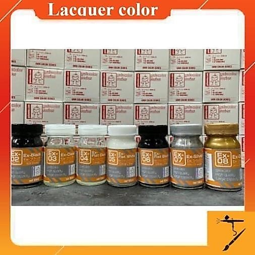 Gaia Notes EX Series - Sơn Lacquer EX Color Cao Cấp Cho Gunpla Gundam Airbrush Model Kit