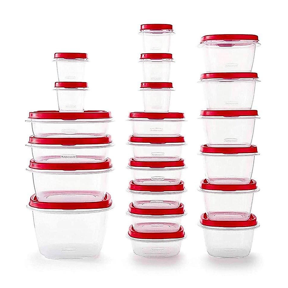 Hộp đựng thực phẩm Rubbermaid TakeAlongs bộ 40 món ( 20 Hộp )