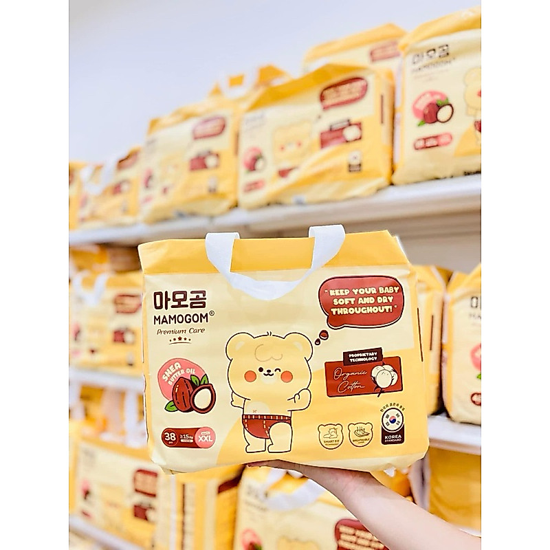COMBO 2 Bịch Tã Bỉm MAMOGOM PREMIUM CARE , MAMOGOM DYNAMIC Công Nghệ Hàn Quốc Đủ Size Từ NB Đến XXL