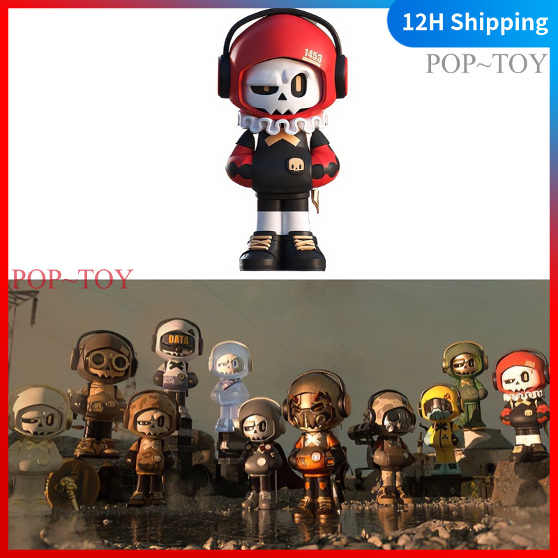 MR.BONE time traveler Series mini v2 Figures blind box action figure collection decorative gift toy 