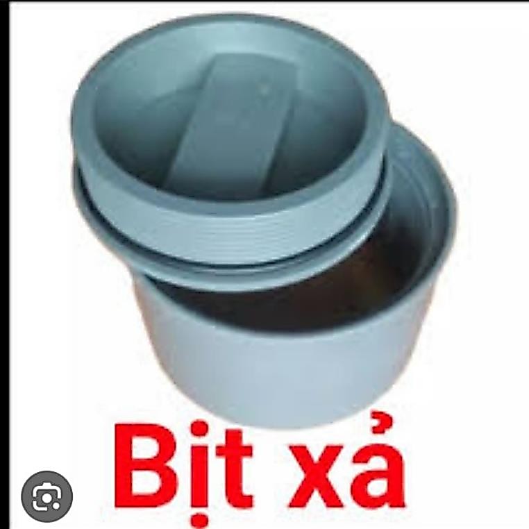 Bịt xả thông tắc phi 125. phi 140. phi 160 pvc nhựa tiền Phong