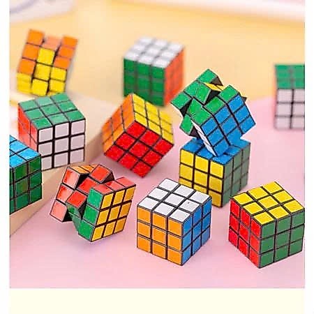 Rubik 3x3 Xoay Trơn Mượt Loại xịn Đồ Chơi Trẻ Em Cở nhỏ 3cm kid.vnxk mini