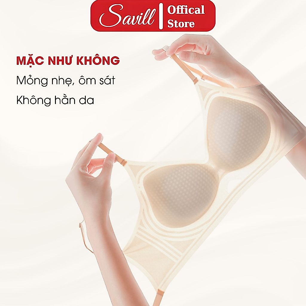 [BST 2026 ] Áo lót SIÊU THOÁNG KHÍ A1107 đệm mỏng 3cm, áo ngực su không gọng hở lưng không lộ viền