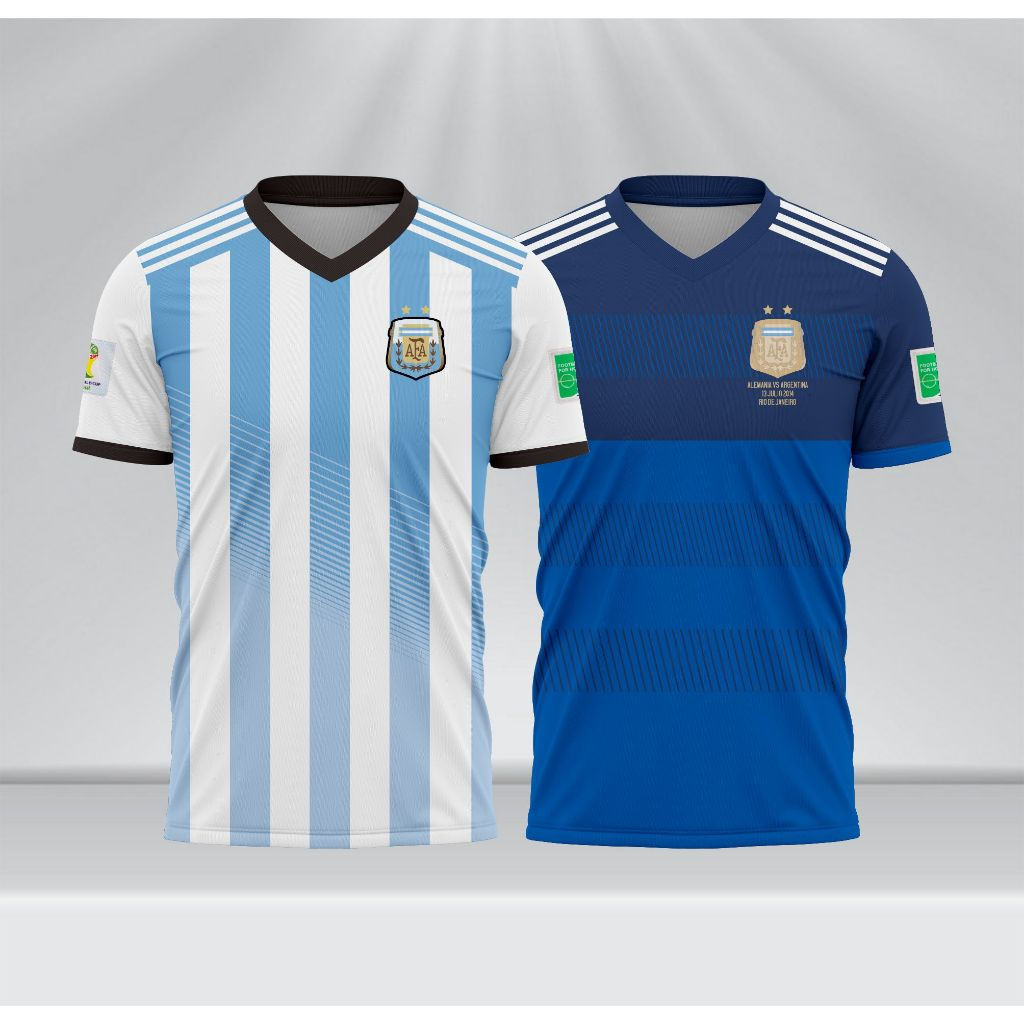 Áo sân khách Argentina 2014