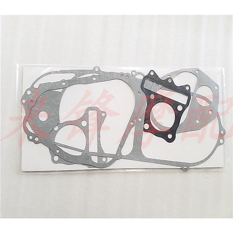 Thích hợp cho xe nhẹ Rhyme QS100T Licai QS125T-2 Động cơ Đại tu Gasket Full Car Mat