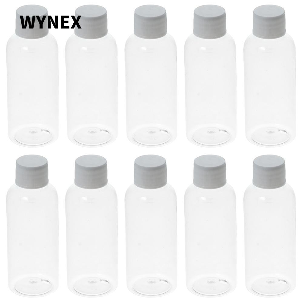 WYNEX 10 Chiếc Ginger Shot Chai 60ml Wellness Juice Shot Chống Rò Rỉ Hộp Nhựa Freezable