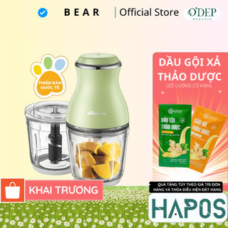 Máy xay thực phẩm đa năng Bear 0.6L B02U2/B02X5 - Hàng Chính Hãng - HAPOS HEL