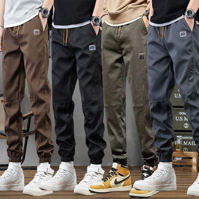 Quần nam dây rút co giãn phong cách Hàn Quốc, phù hợp cả ngày thường và thời trang streetwear TJH115