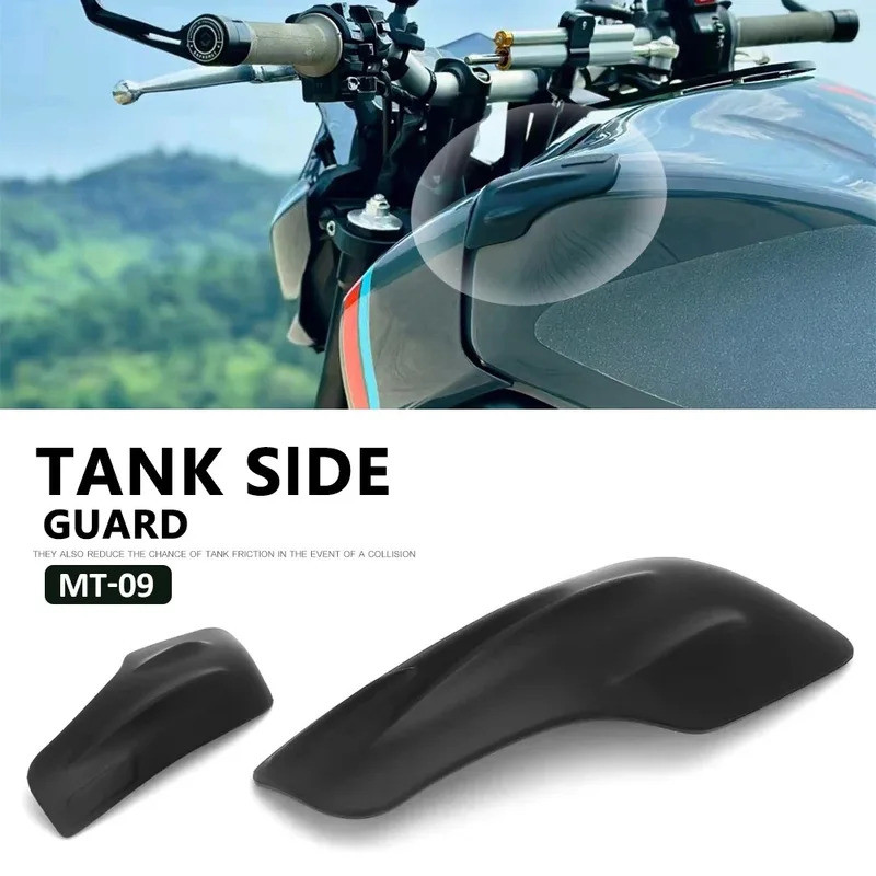 Xe Máy Mới Bên Xe Tăng Miếng Dán Nhiên Liệu Khí Dầu Miếng Lót Đen Cho YAMAHA MT-09 MT 09 Mt09 MT09 m