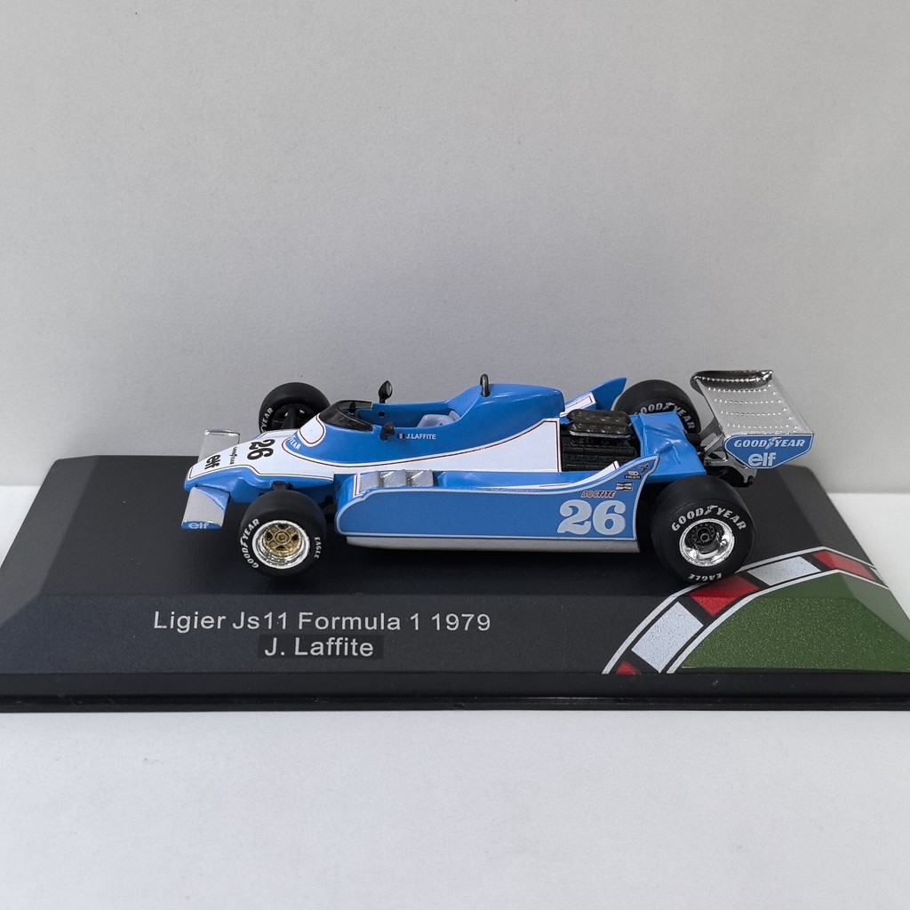 CMR 1 / 43 Ligier Js11 phuộc 1 1979 #26 F1 Formula Racing Model Bề mặt sơn hợp kim Một chút khuyết đ