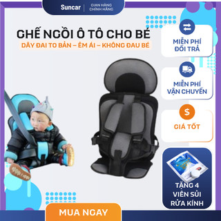 Ghế Ngồi Ô Tô Cho Bé – Ghế Giữ Bé An Toàn Trên Xe Hơi, Đai An Toàn Trẻ Em