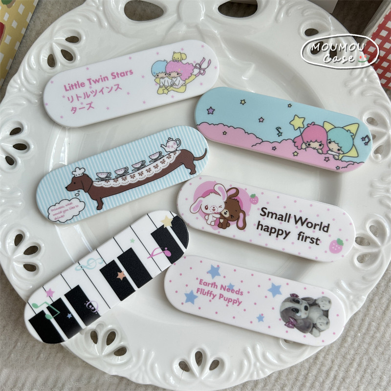 Dễ Thương OK Bandage Band Aid Giá Đỡ Điện Thoại Di Động Hoạt Hình Nơ Kitty Aid Giá Đỡ Gấp Dán Lưng G