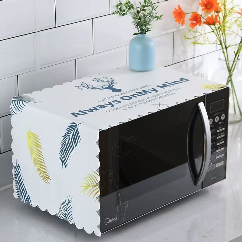 [Chống dầu] Vỏ lò vi sóng Vỏ chống bụi Vỏ bọc lò nướng dày chống dầu Vải Midea Galanz Universal Anti