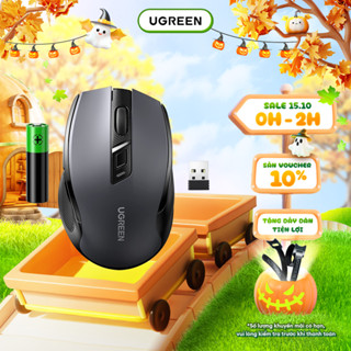 Chuột không dây 2.4G Ugreen MU006 Chuột Ergonomic 4000 DPI | 6 Nút Tắt Tiếng | Bảo Hành 18 tháng 1 đổi 1 | 90545 90855