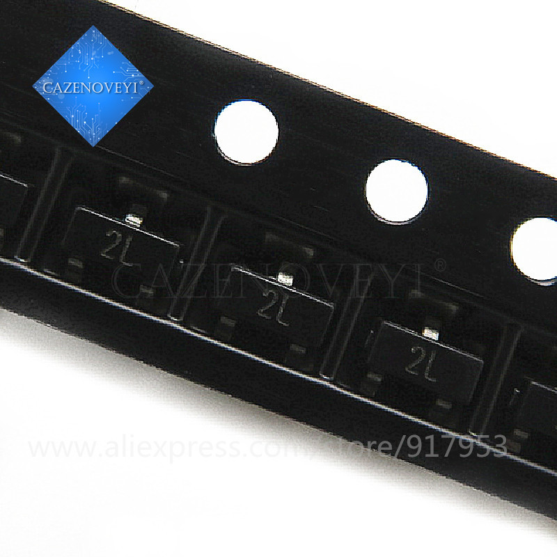 100 Mảnh 2N5401 2L MMBT5401 2L SOT23-3 SOT23 Bóng bán dẫn SMD chip gốc mới