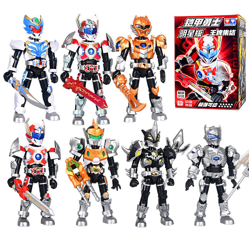 Audi Double Diamond Armor Warrior Ace Lắp ráp Hình Flying Shadow Armor No. 2 Hộp bí ẩn Hình lắp ráp 