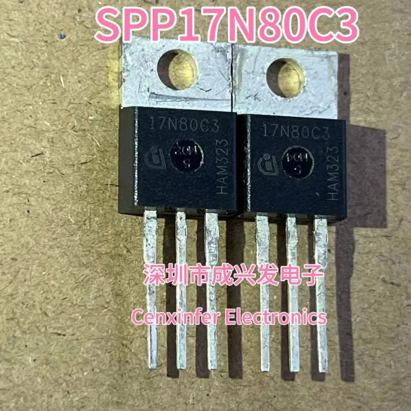 10 CÁI SPP17N80C3 SPP 17N80C3 17A 800V TO-220 N-Channel MOS Transistor Mới Chất Lượng Cao
